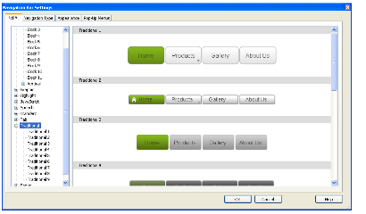 Using the QuickBuilder Bar