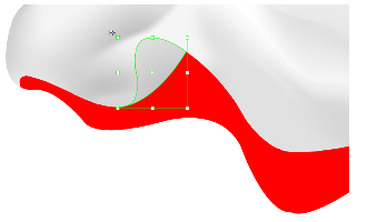 Adding a 3D fold