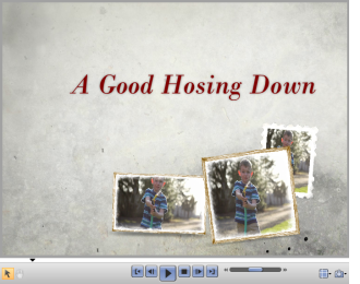 
 Previewing and exporting your finished movie