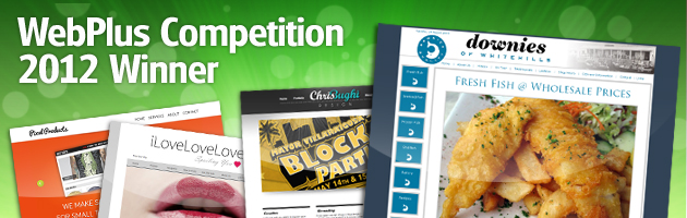 
 David Hayfield wins the WebPlus Competition for 2012!